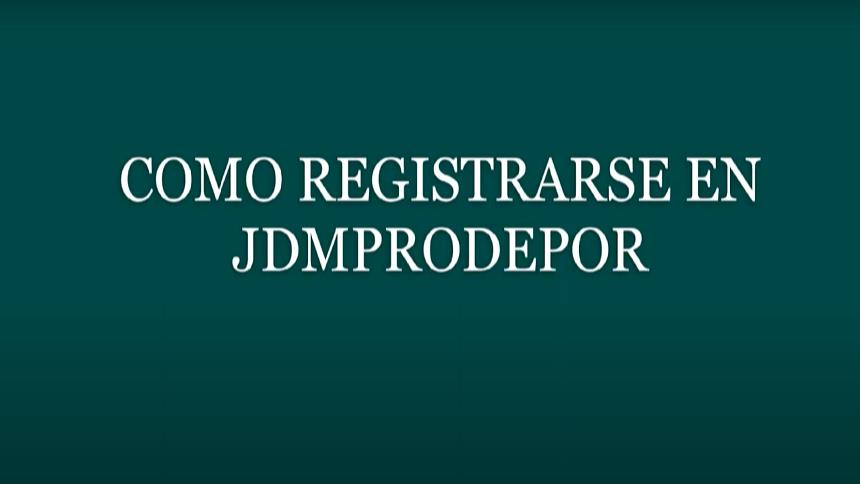 Disponible el tutorial de registro en nuestra web
